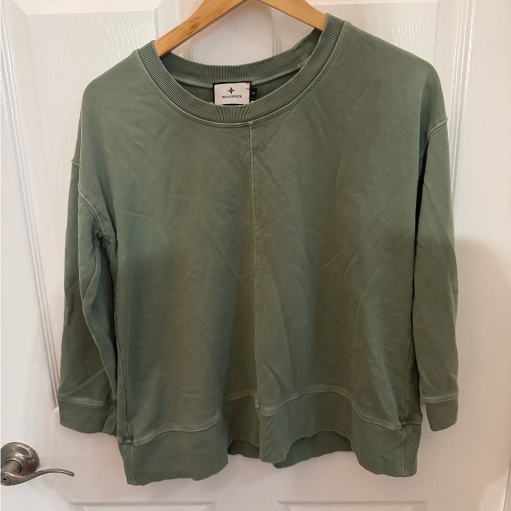 Tuckernuck Sage Green Crewneck